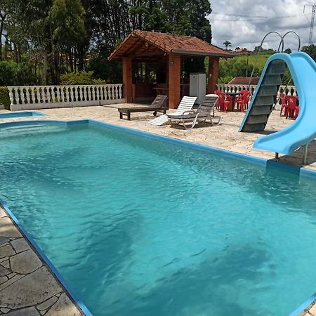 Chacara Em Ibiuna Sao Roque A 70Km De Sp Com Piscina E Wi-Fi Villa ภายนอก รูปภาพ