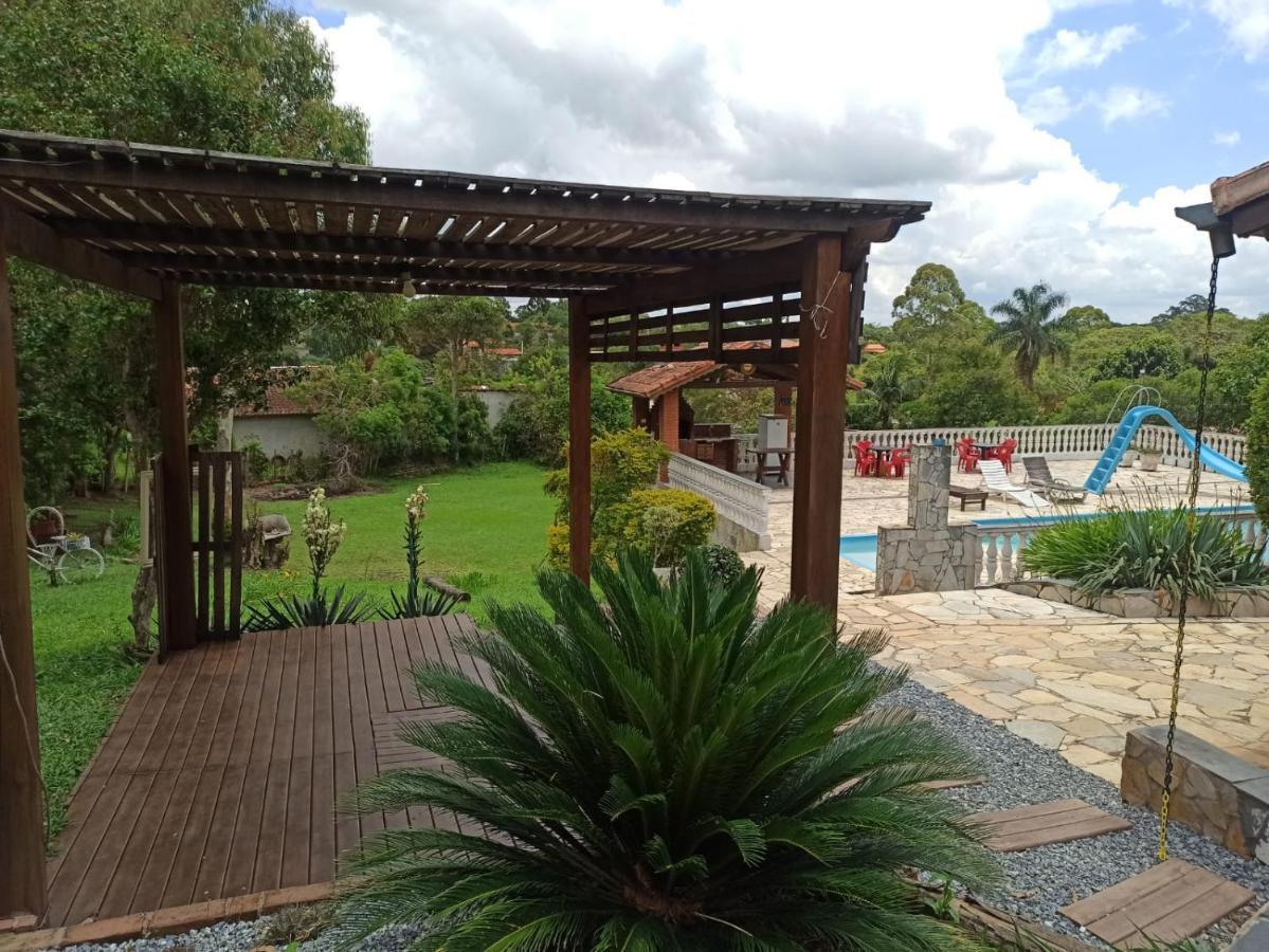 Chacara Em Ibiuna Sao Roque A 70Km De Sp Com Piscina E Wi-Fi Villa ภายนอก รูปภาพ