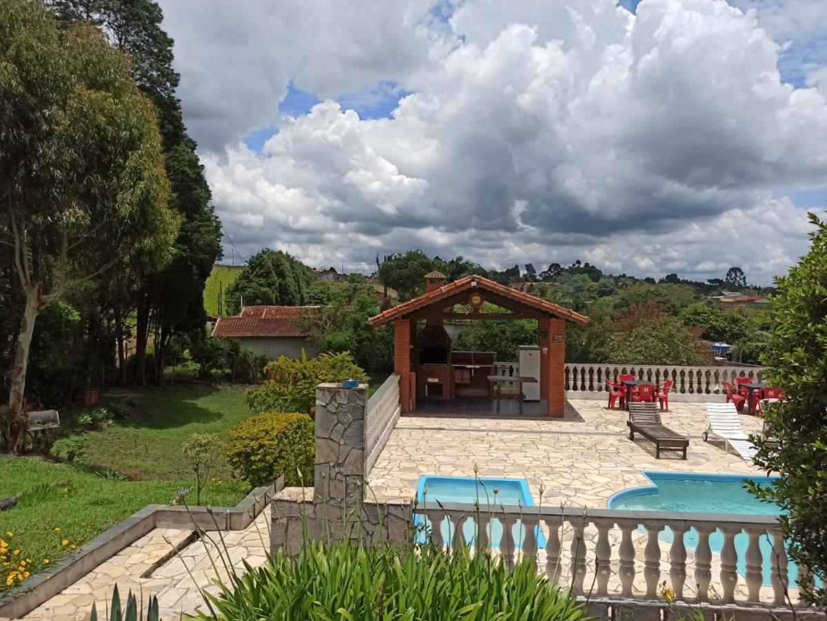 Chacara Em Ibiuna Sao Roque A 70Km De Sp Com Piscina E Wi-Fi Villa ภายนอก รูปภาพ