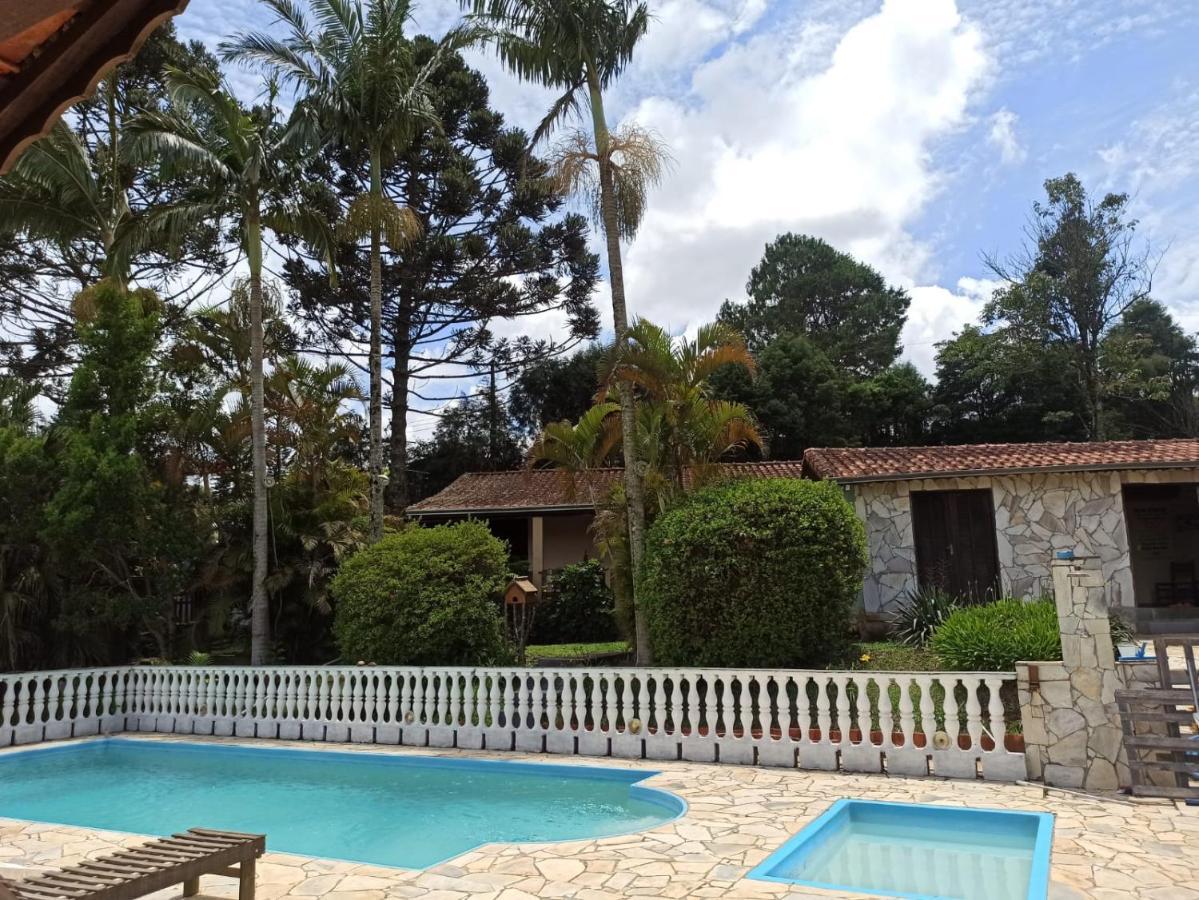 Chacara Em Ibiuna Sao Roque A 70Km De Sp Com Piscina E Wi-Fi Villa ภายนอก รูปภาพ