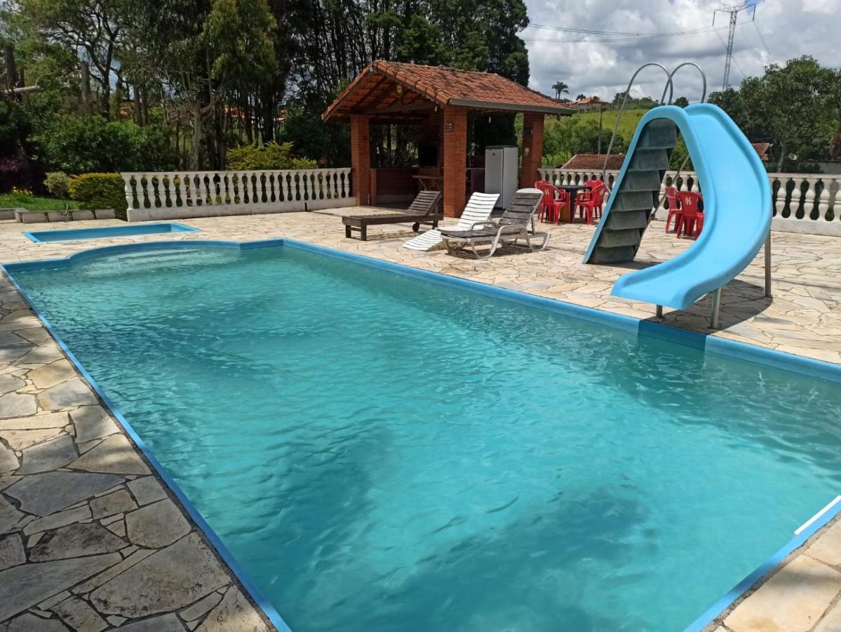 Chacara Em Ibiuna Sao Roque A 70Km De Sp Com Piscina E Wi-Fi Villa ภายนอก รูปภาพ