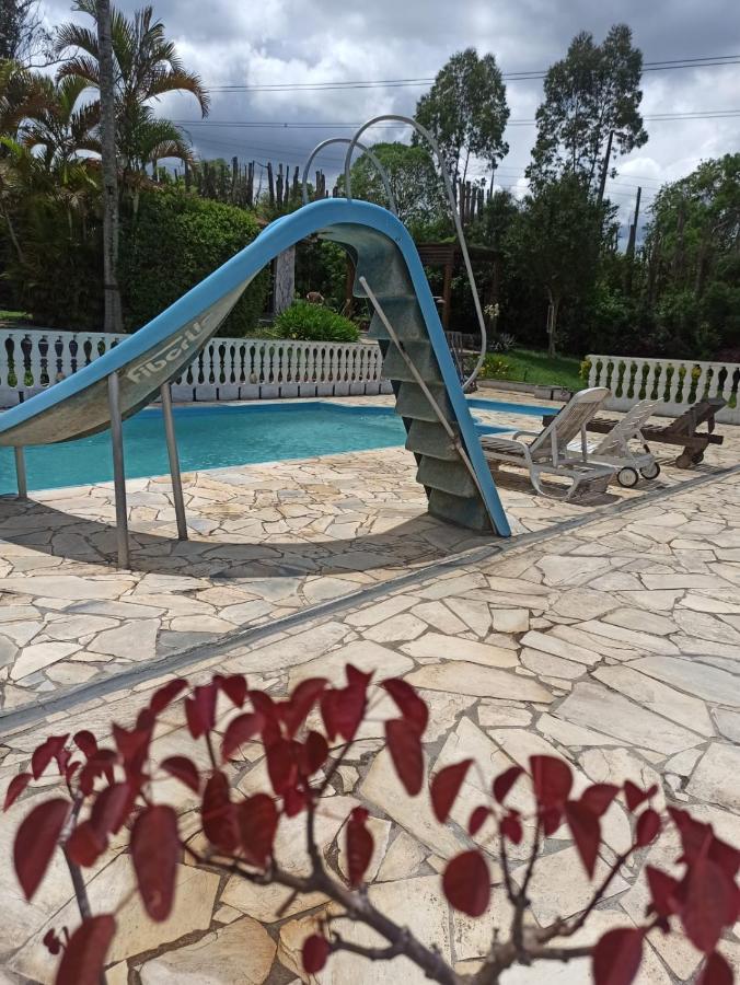 Chacara Em Ibiuna Sao Roque A 70Km De Sp Com Piscina E Wi-Fi Villa ภายนอก รูปภาพ